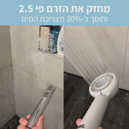 Aqua Handle™ - ידית למקלחת עם פילטר פנימי